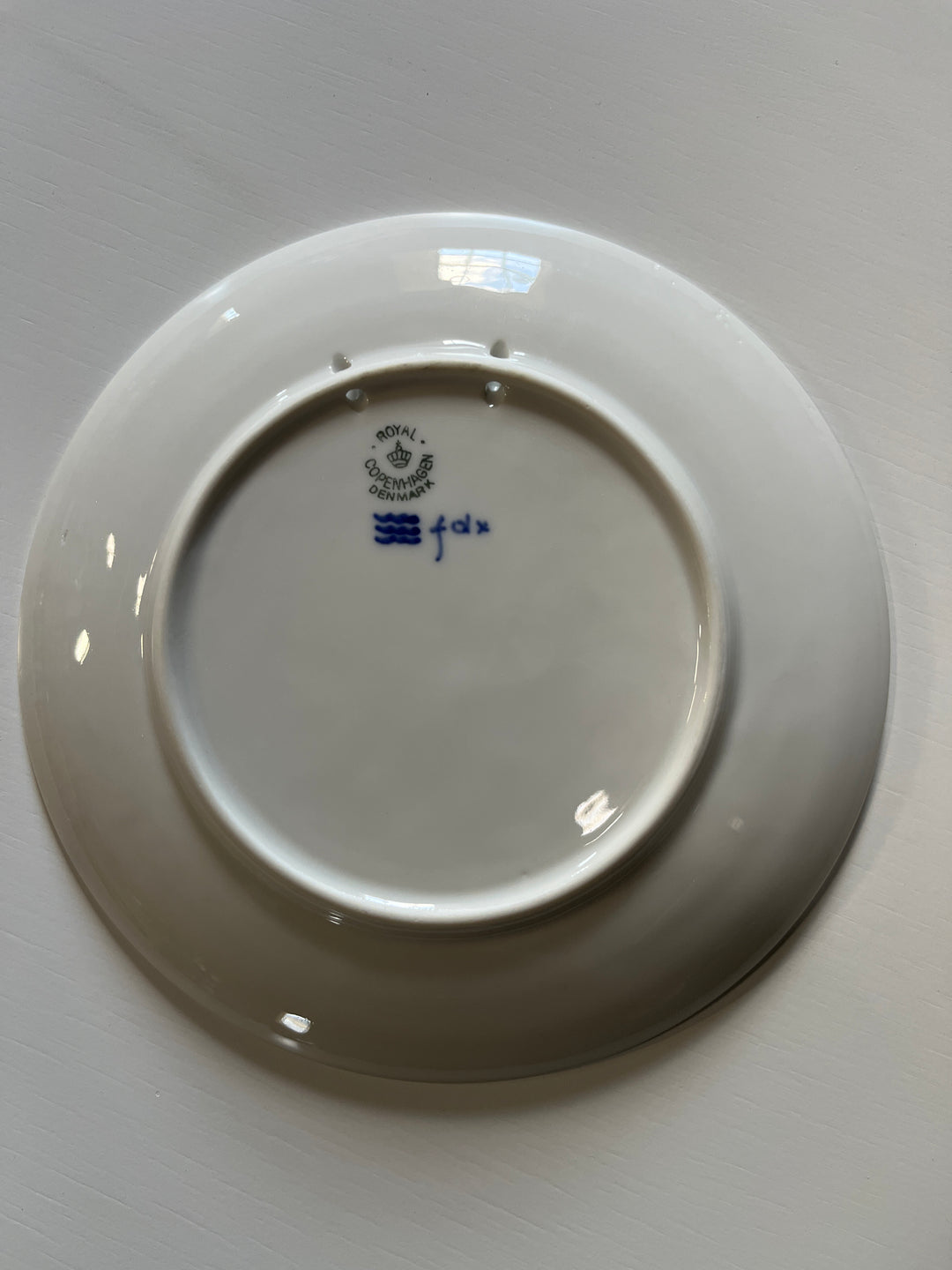Royal Copenhagen -,Juleplatte fra år 1935