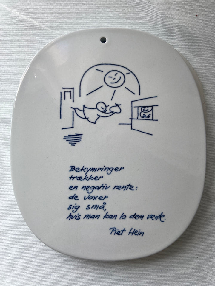 Piet Hein „Sorge zieht einen Negativzins nach sich…………“🩷