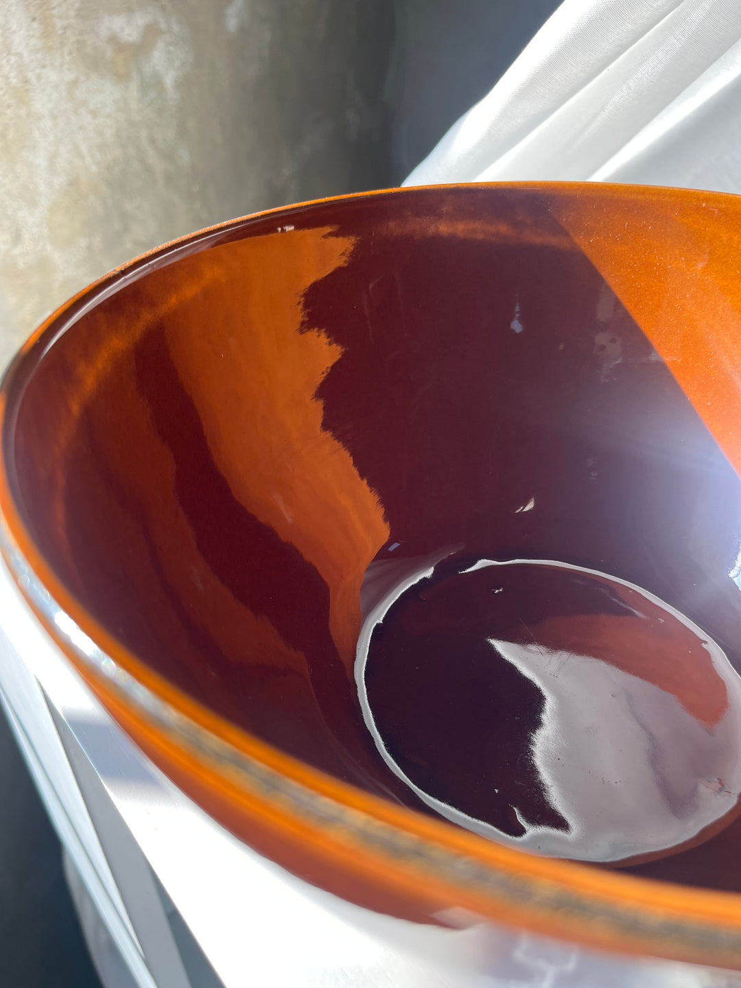 Glasierte Schale, Keramik