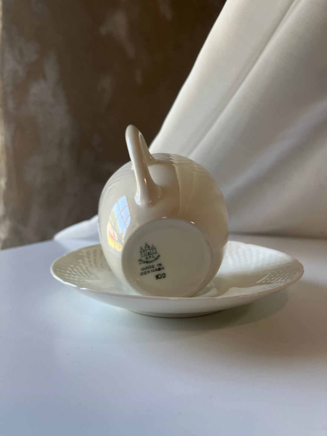 Bing &amp; Grøndahl kaffekop, creme