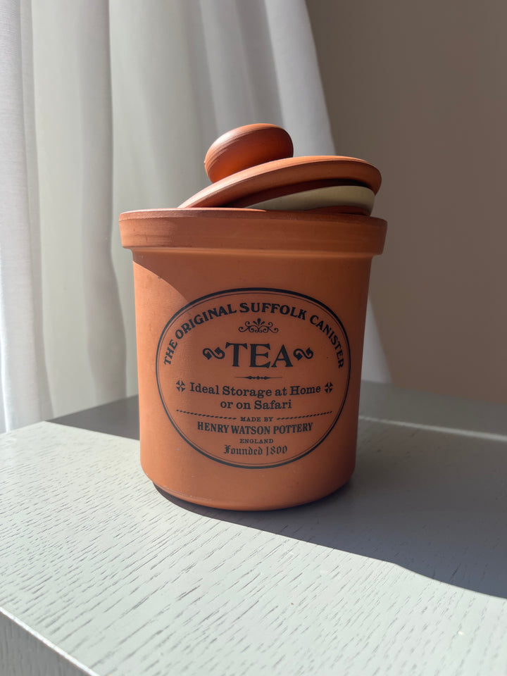 Watson terracotta  - opbevaringskrukke