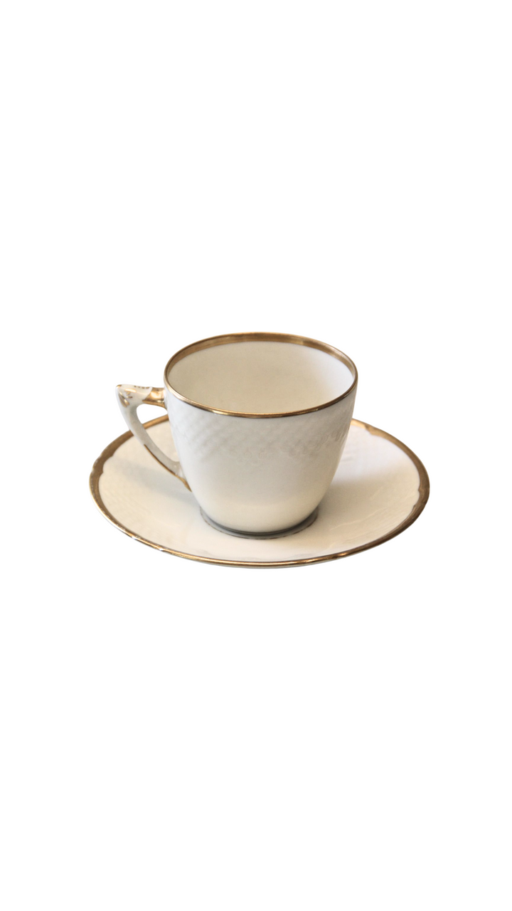 Bing und Grøndahl „Aakjær“ Kaffeetasse und Untertasse