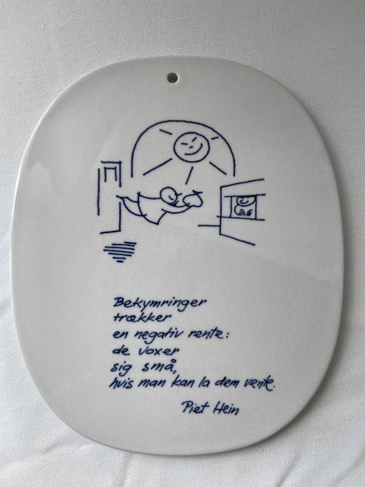 Piet Hein Platter, Royal Copenhagen🩷