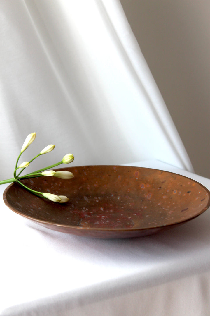 Vintage – Kupferschale „Patina“.