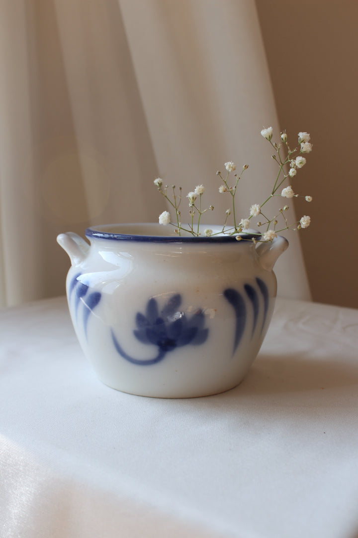 Royal Copenhagen jar with handle