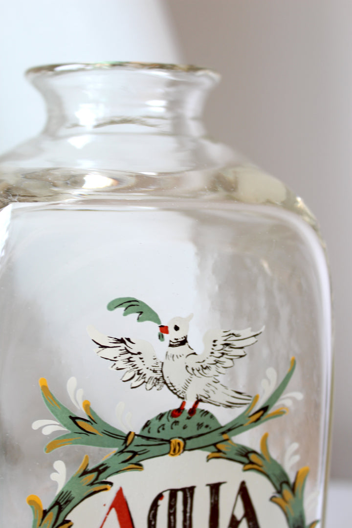 Holmegaard – Apothekerflasche „LIL CONV CV“.