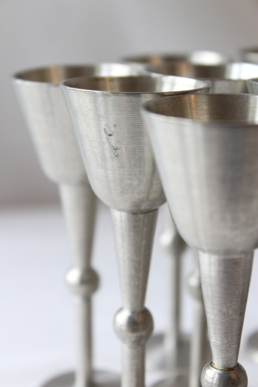 VE LU – Schnapsglas, Zinn