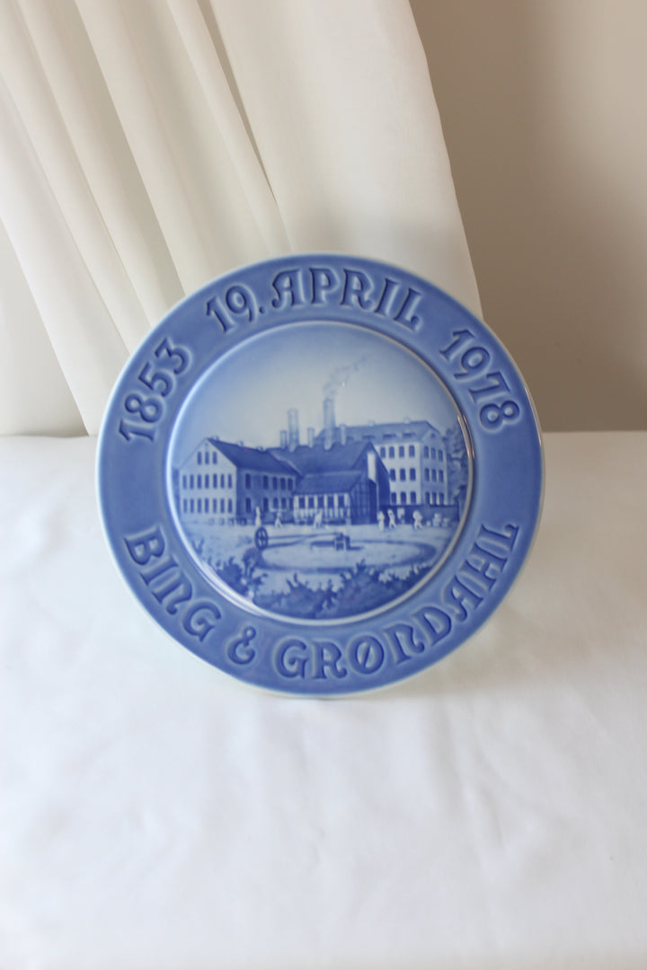 Bing &amp;amp; Grøndahl - Jubiläumsteller „1853 19. April 1978“