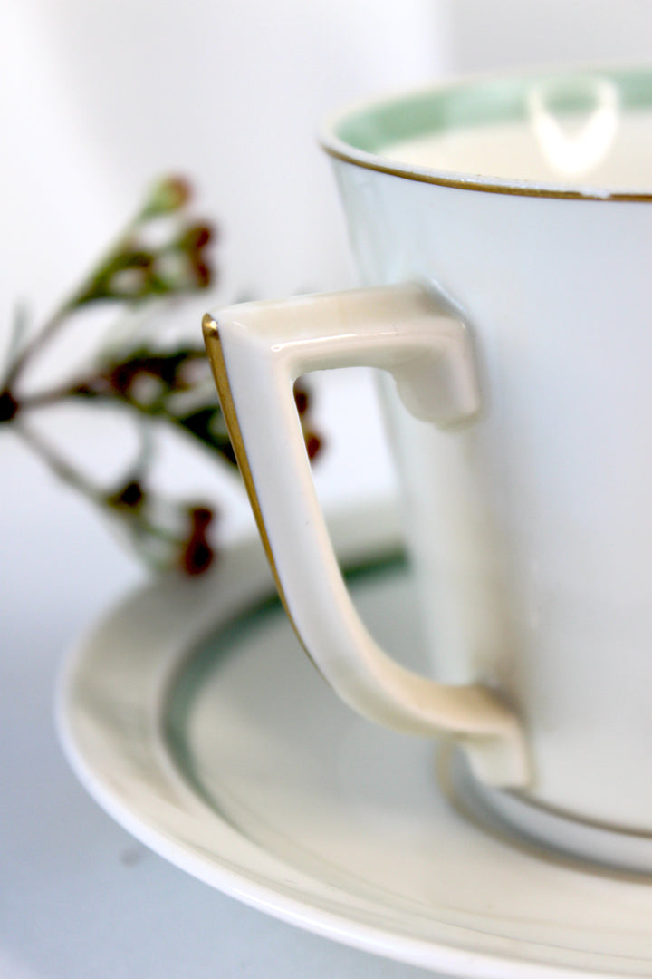 Royal Copenhagen - Kaffeeset „Heartgrass“.