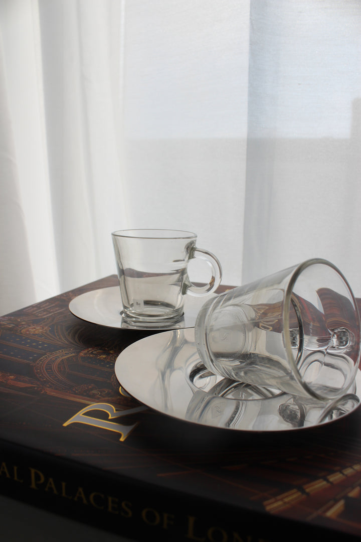 Nespresso - Espressotassen mit Untertasse 2 Stk