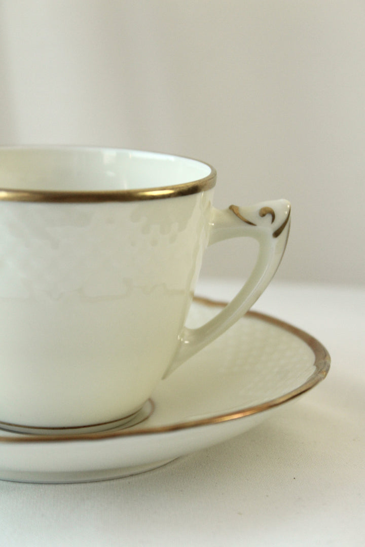 Bing und Grøndahl „Aakjær“ Kaffeetasse und Untertasse
