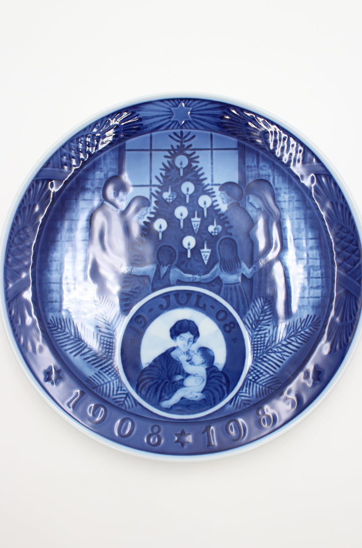 Royal Copenhagen - 75 Jahre Jubiläumsteller, 1908-1983