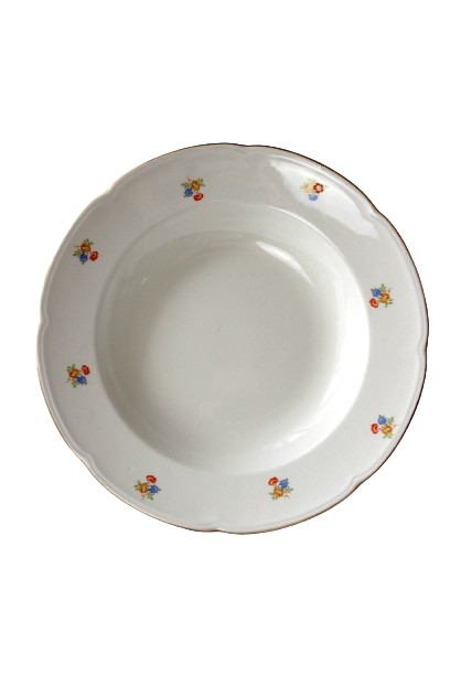 Aluminia – tiefer Teller „Anne Sofie“.