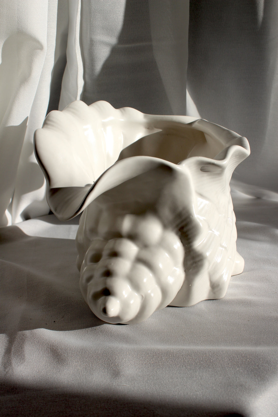 Vintage - Conch-Blumentopfverstecke