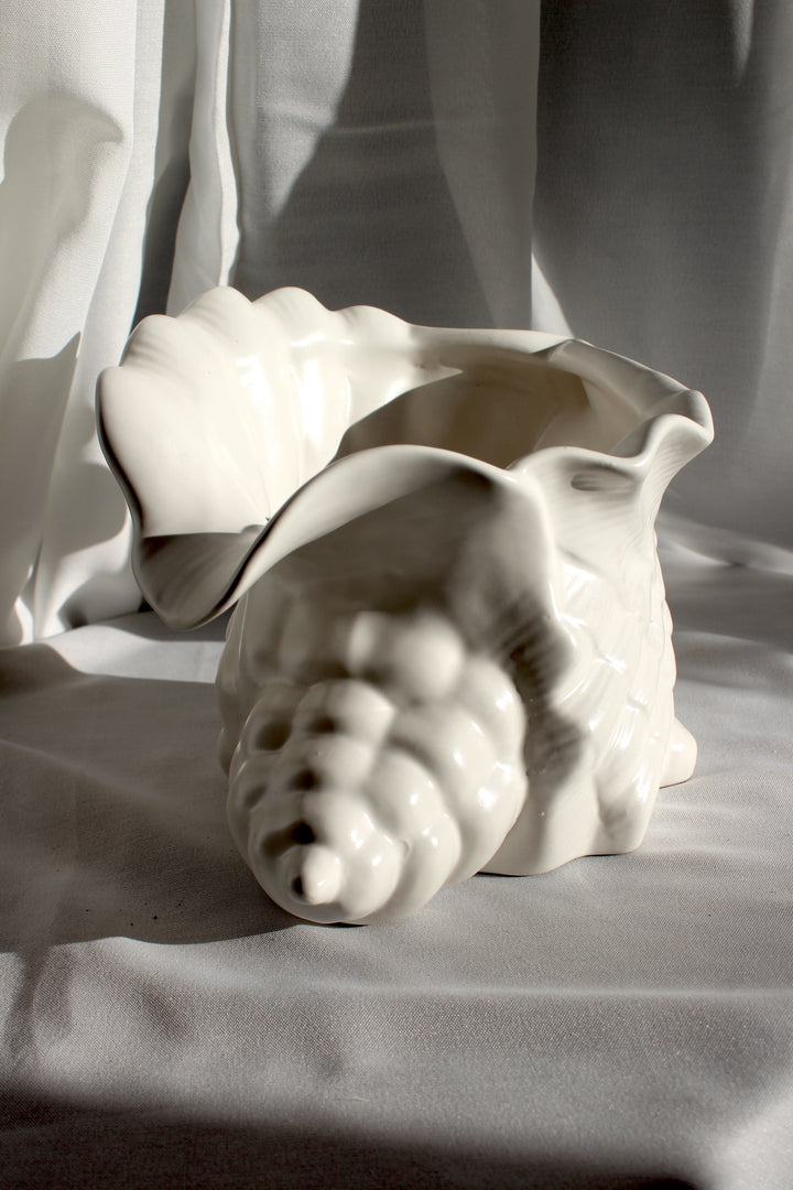 Vintage - Conch-Blumentopfverstecke