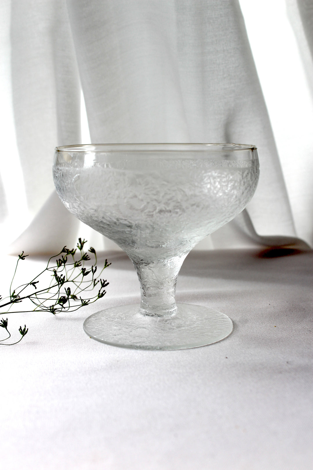 Holmegaard - „Eisblume“, Champagnerschale 