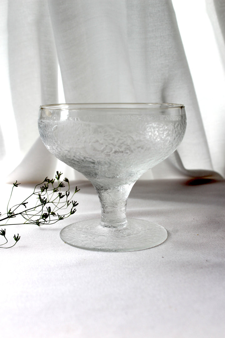 Holmegaard - „Eisblume“, Champagnerschale 