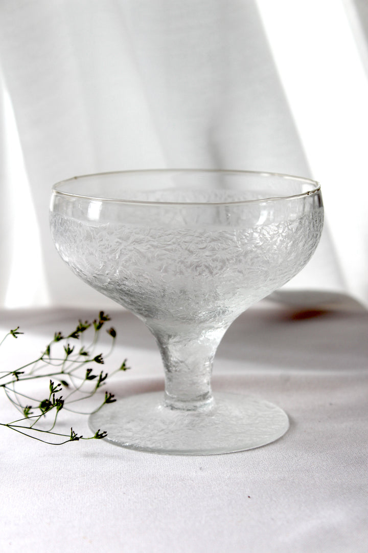 Holmegaard - „Eisblume“, Champagnerschale 